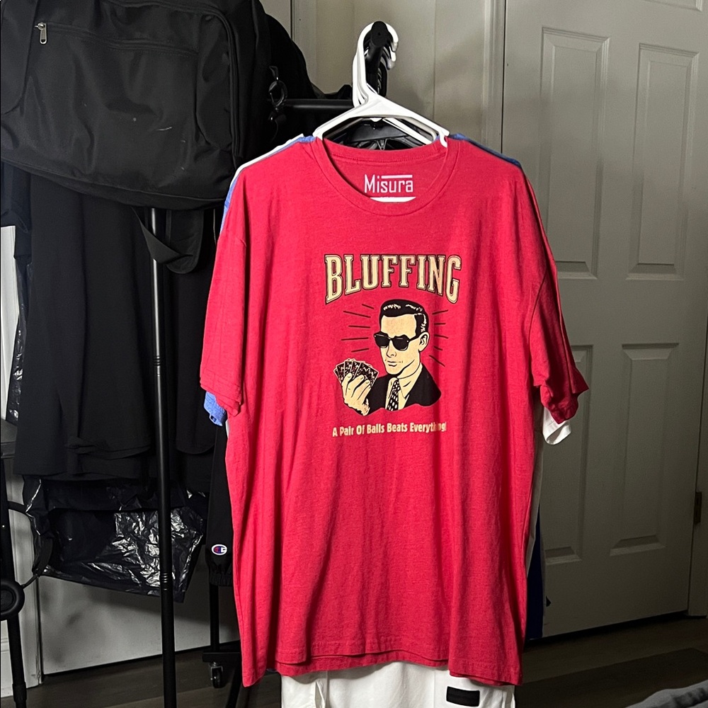 Red Graphic T-Shirt for Men